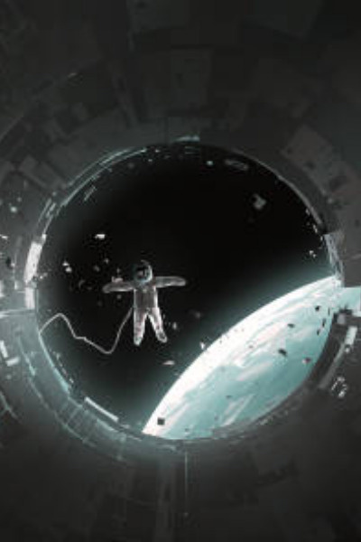 Alone, In a Starry Background.