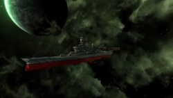 A Space Battleship in Azurlane