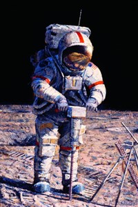 Stealing the Surface of the Moon