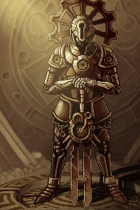 Clockwork powers? Sure! Wait, why am i on a fantasy world?