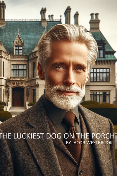 The Luckiest Dog on the Porch
