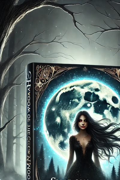 Shadow of the crescent Moon