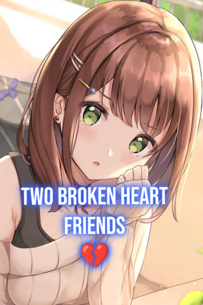Two Broken Heart Friends