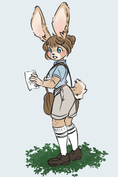 The Postman Becomes A Bunny Goddess In Another World