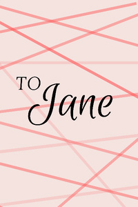 To Jane