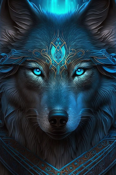 The wolf god