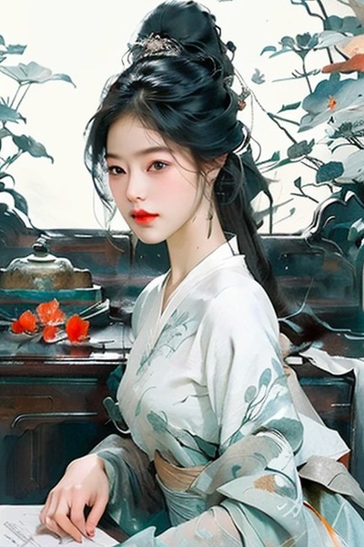 Transforming into a female martial artist