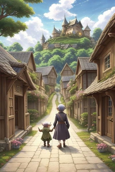 Grandma Ginny & Her tiny Friend