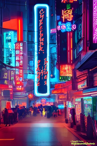 Cyberpunk: Orange and Blues